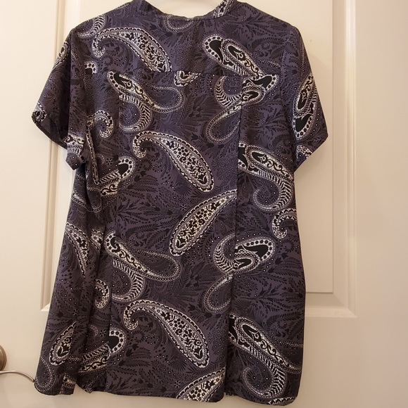 CROFT & BARROW Short Sleeve Tunic - Picture 2 of 3